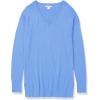 imageAmazon Essentials Womens Lightweight LongSleeve VNeck Tunic Sweater Available in Plus SizeBlue