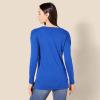 imageAmazon Essentials Womens Lightweight LongSleeve VNeck Tunic Sweater Available in Plus SizeBright Blue