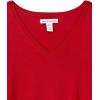 imageAmazon Essentials Womens Lightweight LongSleeve VNeck Tunic Sweater Available in Plus SizeRed