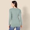 imageAmazon Essentials Womens Lightweight LongSleeve VNeck Tunic Sweater Available in Plus SizeSage Green Heather