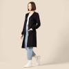 imageAmazon Essentials Womens Lightweight Longer Length OpenFront LongSleeve Cardigan Sweater Available in Plus SizeBlack