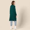 imageAmazon Essentials Womens Lightweight Longer Length OpenFront LongSleeve Cardigan Sweater Available in Plus SizeDark Green