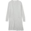 imageAmazon Essentials Womens Lightweight Longer Length OpenFront LongSleeve Cardigan Sweater Available in Plus SizeLight Grey Heather
