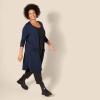 imageAmazon Essentials Womens Lightweight Longer Length OpenFront LongSleeve Cardigan Sweater Available in Plus SizeNavy
