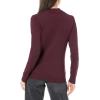 imageAmazon Essentials Womens Lightweight Mockneck Sweater Available in Plus SizeBurgundy