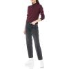 imageAmazon Essentials Womens Lightweight Mockneck Sweater Available in Plus SizeBurgundy