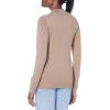 imageAmazon Essentials Womens Lightweight Mockneck Sweater Available in Plus SizeCamel Heather
