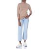 imageAmazon Essentials Womens Lightweight Mockneck Sweater Available in Plus SizeCamel Heather