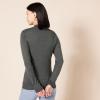imageAmazon Essentials Womens Lightweight Mockneck Sweater Available in Plus SizeCharcoal Heather