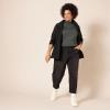 imageAmazon Essentials Womens Lightweight Mockneck Sweater Available in Plus SizeCharcoal Heather