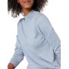 imageAmazon Essentials Womens Lightweight Mockneck Sweater Available in Plus SizeIndigo Blue Heather