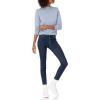 imageAmazon Essentials Womens Lightweight Mockneck Sweater Available in Plus SizeIndigo Blue Heather