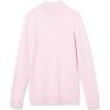 imageAmazon Essentials Womens Lightweight Mockneck Sweater Available in Plus SizeLight Pink