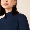 imageAmazon Essentials Womens Lightweight Mockneck Sweater Available in Plus SizeNavy