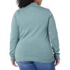 imageAmazon Essentials Womens Lightweight Mockneck Sweater Available in Plus SizeSage Green Heather