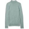 imageAmazon Essentials Womens Lightweight Mockneck Sweater Available in Plus SizeSage Green Heather