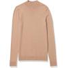 imageAmazon Essentials Womens Lightweight Mockneck Sweater Available in Plus SizeTaupe Heather