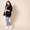 imageAmazon Essentials Womens Lightweight OpenFront Cardigan Sweater Available in Plus SizeBlack