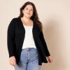 imageAmazon Essentials Womens Lightweight OpenFront Cardigan Sweater Available in Plus SizeBlack