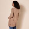 imageAmazon Essentials Womens Lightweight OpenFront Cardigan Sweater Available in Plus SizeCamel Heather