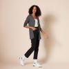 imageAmazon Essentials Womens Lightweight OpenFront Cardigan Sweater Available in Plus SizeCharcoal Heather