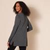 imageAmazon Essentials Womens Lightweight OpenFront Cardigan Sweater Available in Plus SizeCharcoal Heather