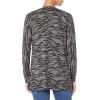 imageAmazon Essentials Womens Lightweight OpenFront Cardigan Sweater Available in Plus SizeCharcoal Tiger Print