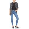 imageAmazon Essentials Womens Lightweight OpenFront Cardigan Sweater Available in Plus SizeCharcoal Tiger Print