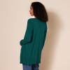 imageAmazon Essentials Womens Lightweight OpenFront Cardigan Sweater Available in Plus SizeDark Green