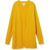 imageAmazon Essentials Womens Lightweight OpenFront Cardigan Sweater Available in Plus SizeGold