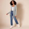 imageAmazon Essentials Womens Lightweight OpenFront Cardigan Sweater Available in Plus SizeLight Grey Heather