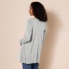 imageAmazon Essentials Womens Lightweight OpenFront Cardigan Sweater Available in Plus SizeLight Grey Heather