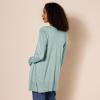 imageAmazon Essentials Womens Lightweight OpenFront Cardigan Sweater Available in Plus SizeSage Green Heather