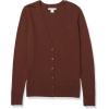 imageAmazon Essentials Womens Lightweight VNeck Cardigan Sweater Available in Plus SizeBrown