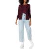imageAmazon Essentials Womens Lightweight VNeck Cardigan Sweater Available in Plus SizeBurgundy