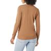 imageAmazon Essentials Womens Lightweight VNeck Cardigan Sweater Available in Plus SizeCamel Heather