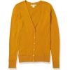 imageAmazon Essentials Womens Lightweight VNeck Cardigan Sweater Available in Plus SizeCaramel
