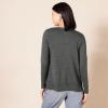 imageAmazon Essentials Womens Lightweight VNeck Cardigan Sweater Available in Plus SizeCharcoal Heather