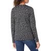 imageAmazon Essentials Womens Lightweight VNeck Cardigan Sweater Available in Plus SizeCharcoal Heather Animal