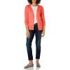 imageAmazon Essentials Womens Lightweight VNeck Cardigan Sweater Available in Plus SizeCoral Pink