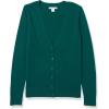 imageAmazon Essentials Womens Lightweight VNeck Cardigan Sweater Available in Plus SizeDark Green