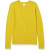 imageAmazon Essentials Womens Lightweight VNeck Cardigan Sweater Available in Plus SizeDark Yellow