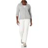 imageAmazon Essentials Womens Lightweight VNeck Cardigan Sweater Available in Plus SizeLight Grey Heather