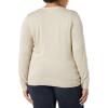 imageAmazon Essentials Womens Lightweight VNeck Cardigan Sweater Available in Plus SizeLight Oatmeal