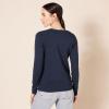 imageAmazon Essentials Womens Lightweight VNeck Cardigan Sweater Available in Plus SizeNavy