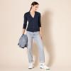 imageAmazon Essentials Womens Lightweight VNeck Cardigan Sweater Available in Plus SizeNavy