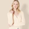 imageAmazon Essentials Womens Lightweight VNeck Cardigan Sweater Available in Plus SizePale Peach