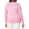 imageAmazon Essentials Womens Lightweight VNeck Cardigan Sweater Available in Plus SizePink