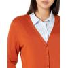 imageAmazon Essentials Womens Lightweight VNeck Cardigan Sweater Available in Plus SizeRust