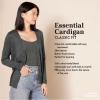 imageAmazon Essentials Womens Lightweight VNeck Cardigan Sweater Available in Plus SizeSage Green Heather